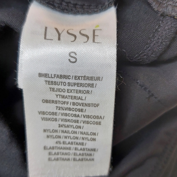 Elegant Black Lysse 'Ponte' Pant / Legging for Holiday or Evening Size Small - Picture 5 of 11